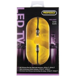 Cavo Audio Digitale Toslink Maschio 2m Antracite