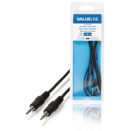 Cavo audio stereo Maschio da 3.5 mm 1.50m nero
