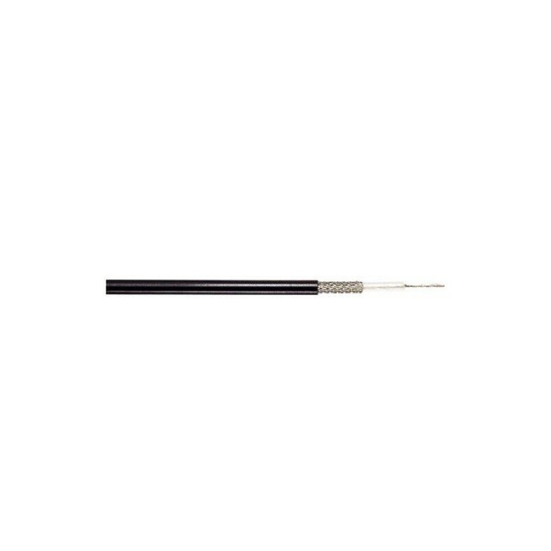 Matassa da 100 metri cavo microfonico mini 1 X 008 Nero