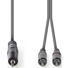 Cavo audio stereo 3,5 mm maschio-2x maschio RCA 5m