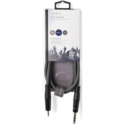 Cavo audio stereo 6,35 mm  - 3,5 mm maschio 1.5m