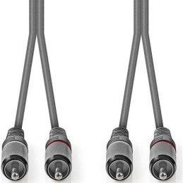 Cavo audio stereo 2xRCA maschio-maschio 1.5m