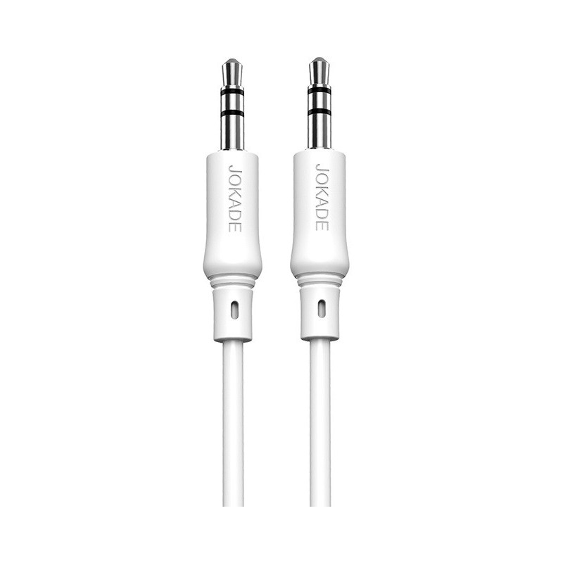 Cavo audio stereo jack audio 3.5mm 1m bianco JA004
