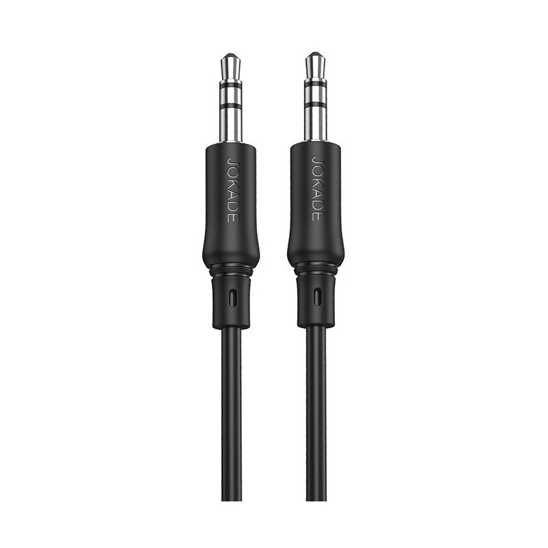 Cavo audio stereo jack audio 3.5mm 1m nero JA004