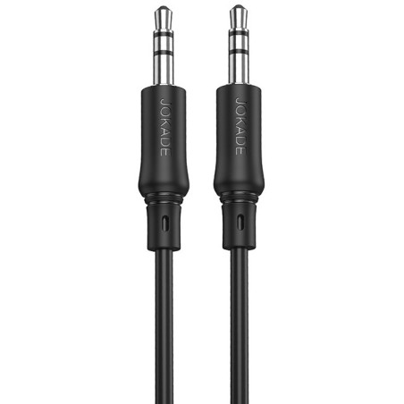 Cavo audio stereo jack audio 3.5mm 1m nero JA004
