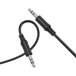 Cavo audio stereo jack audio 3.5mm 1m nero JA004