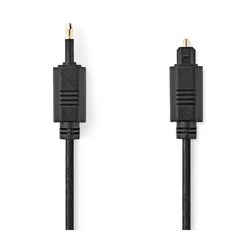 Cavo audio ottico TosLink maschio - Mini-Toslink 1m