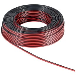 Cavo altoparlante 2x1,00mm² CCA matassa da 100 m