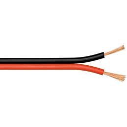 Cavo altoparlante 2x1,00mm² CCA matassa da 100 m