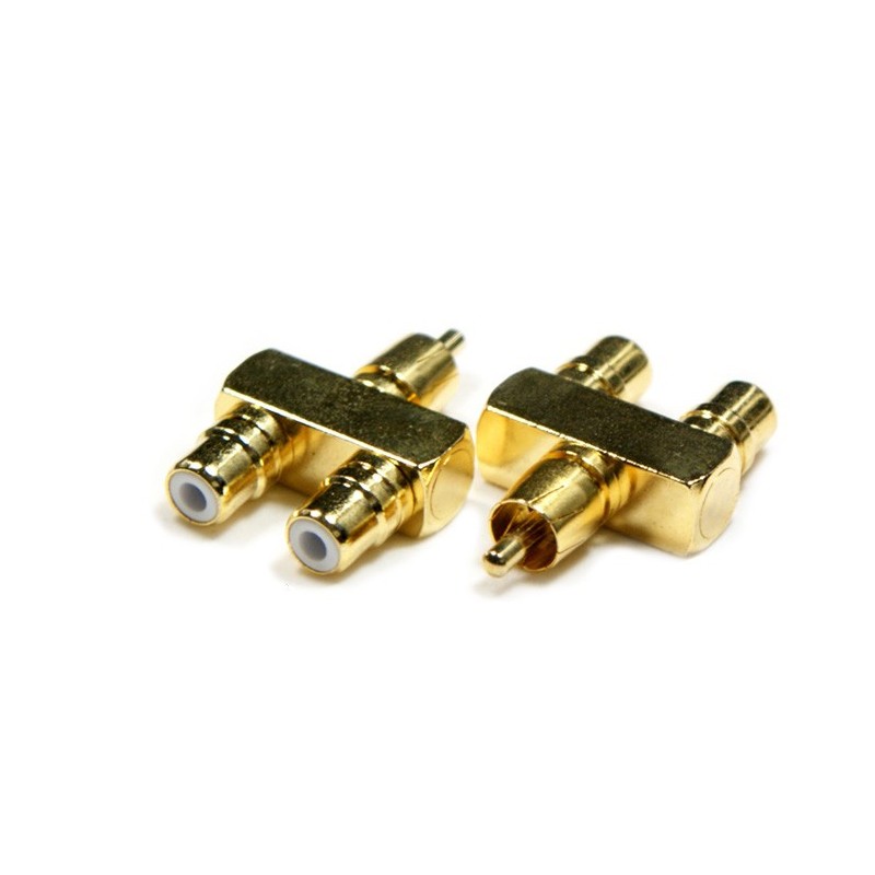 Sdoppiatore di segnale da singolo RCA Mono a doppio RCA Stereo