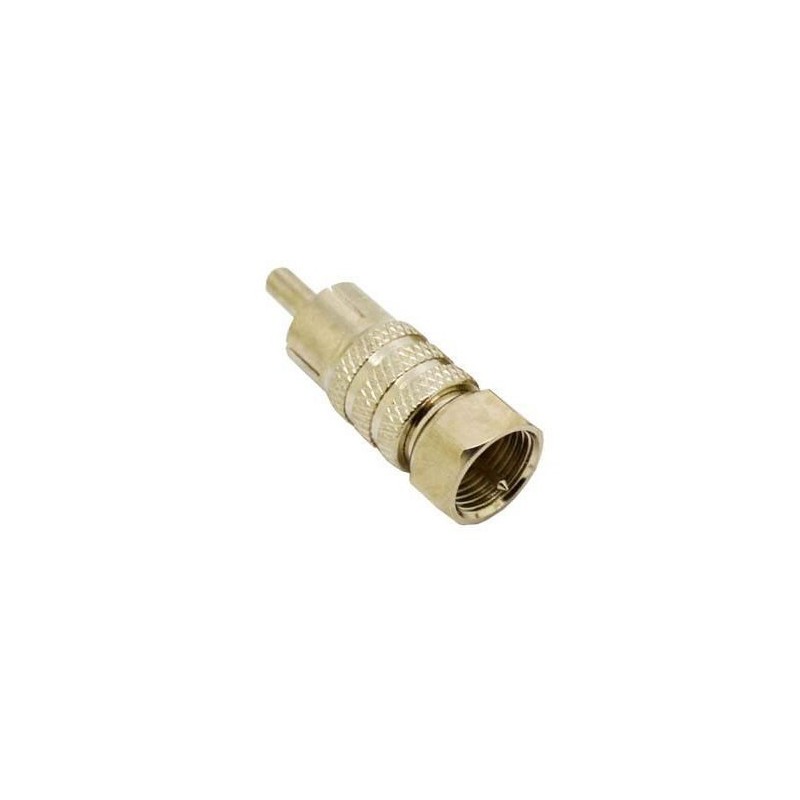 Adattatore RCA maschio - F maschio