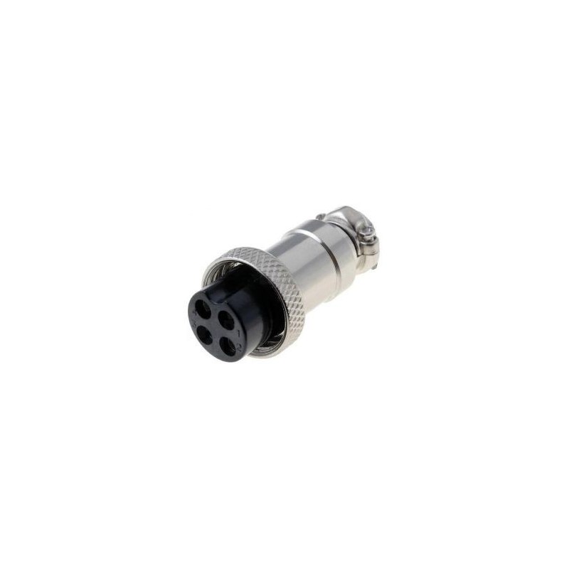 Connettore 4 poli femmina BF per microfono
