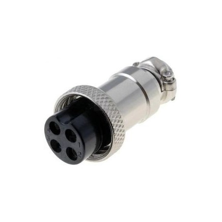 Connettore 4 poli femmina BF per microfono