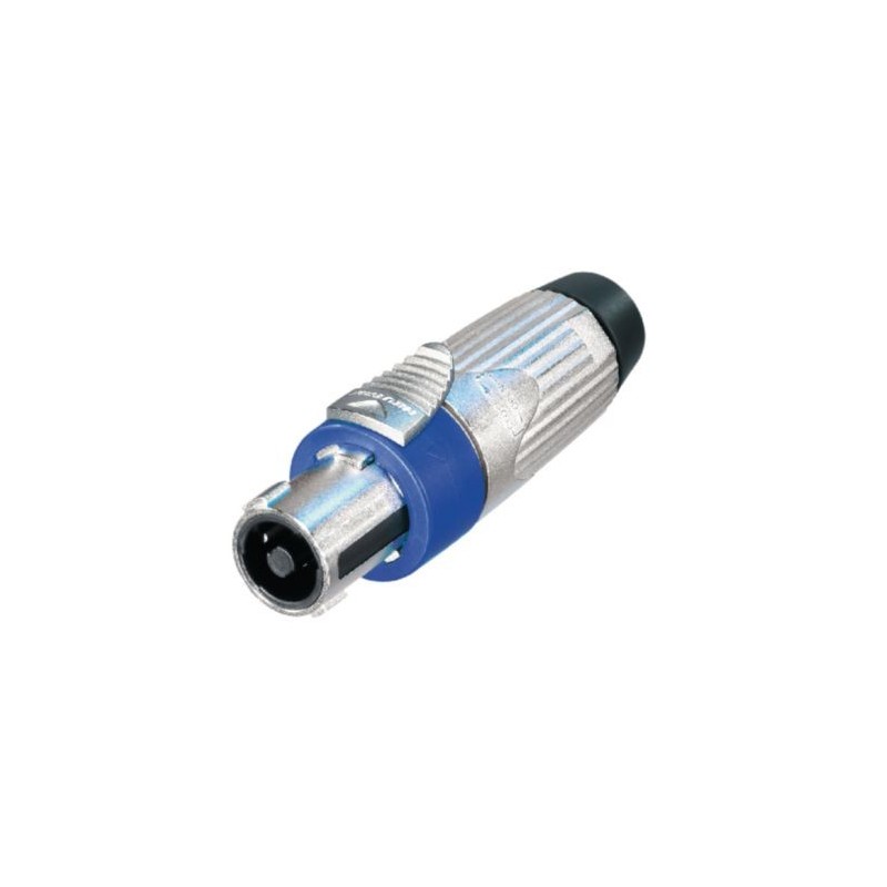 Presa volante Speakon STX argento 4P