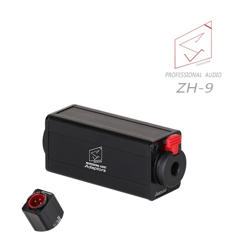 Adattatore XLR 3 poli Maschio - Jack stereo 6.3 mm