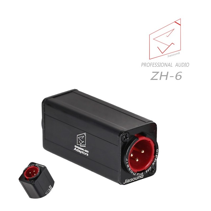 Adattatore Accoppiatore XLR 3 poli maschio - XLR 3 poli maschio