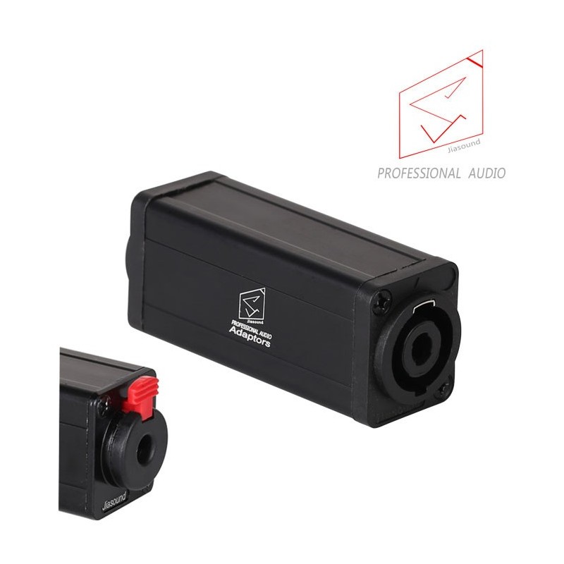 Adattatore Accoppiatore Speakon femmina - Jack 6.3mm femmina