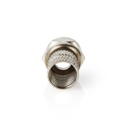 Connettore F - Maschio - Per cavi da 7mm 5 pezzi Metallo