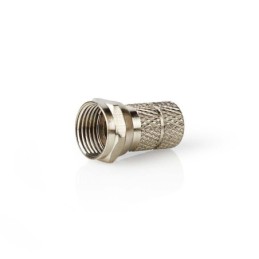 Connettore F - Maschio - Per cavi da 7mm 5 pezzi Metallo
