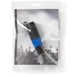Connettore Altoparlante femmina a 4 pin Altoparlante Nero