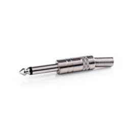 Connettore Jack Mono Maschio da 6,35mm confezione da 25 pezzi Metallo