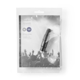 Connettore XLR Femmina a 3 pin XLR Nero