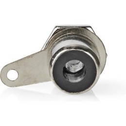 Connettore RCA maschio per cavo argento/nero confezione da 25