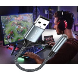 Adattatore audio jack 3.5mm - USB