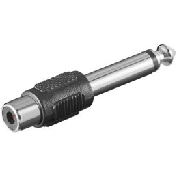 Adattatore RCA a connettore jack AUX mono da 6,35 mm