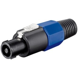 Connettore speakon 4 poli blu