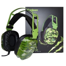 Cuffia gaming USB con audio 7.1 e controller su cavo