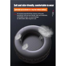 Cuffie da gaming con microfono virtual 7.1 audio con illuminazione LED