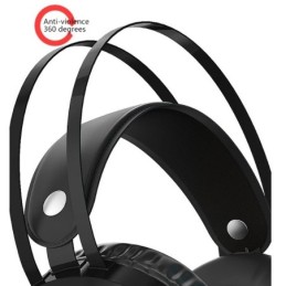 Cuffie da gaming con microfono virtual 7.1 audio con illuminazione LED