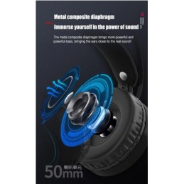 Cuffie da gaming con microfono virtual 7.1 audio con illuminazione LED