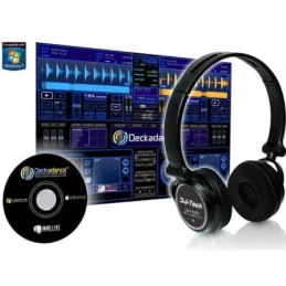 Cuffie USB per PC DJ -Tech DJH-555