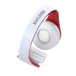 Cuffie ad archetto Bluetooth con ingresso scheda SD rosse e bianche KSC-728