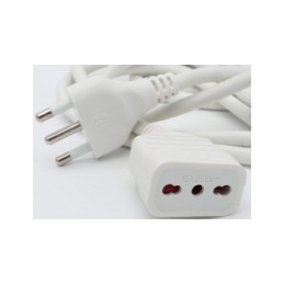 Prolunga elettrica 16A 10mt bianca