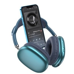 Cuffie ad archetto Bluetooth con ingresso AUX blu JI011