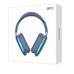 Cuffie ad archetto Bluetooth con ingresso AUX blu JI011
