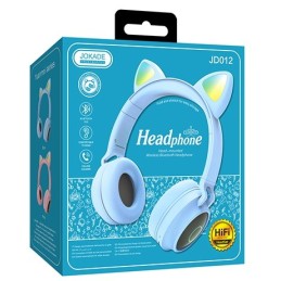 Cuffie ad archetto bluetooth blu JD012