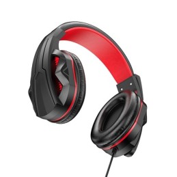 Cuffie ad archetto da gaming con microfono nere JD013