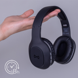Cuffie wireless Forever BTH-505 ad archetto nere