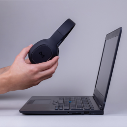 Cuffie wireless Forever BTH-505 ad archetto nere