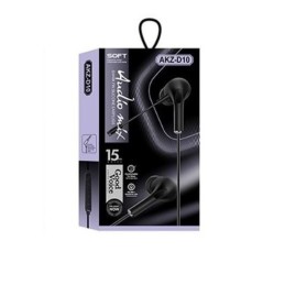 Cuffie auricolari da gioco con microfono AKZ-D10 nere