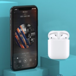 Cuffie auricolari Bluetooth bianche KSC-1107