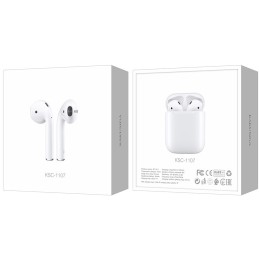 Cuffie auricolari Bluetooth bianche KSC-1107
