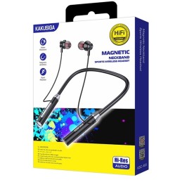 Cuffie auricolari da collo Bluetooth nere KSC-833
