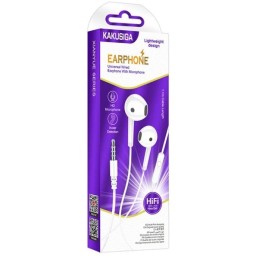 Cuffie auricolari con microfono bianche KSC-1301