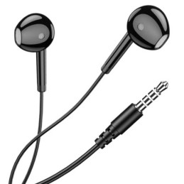 Cuffie auricolari con microfono nere KSC-1301