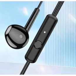 Cuffie auricolari con microfono nere KSC-1301